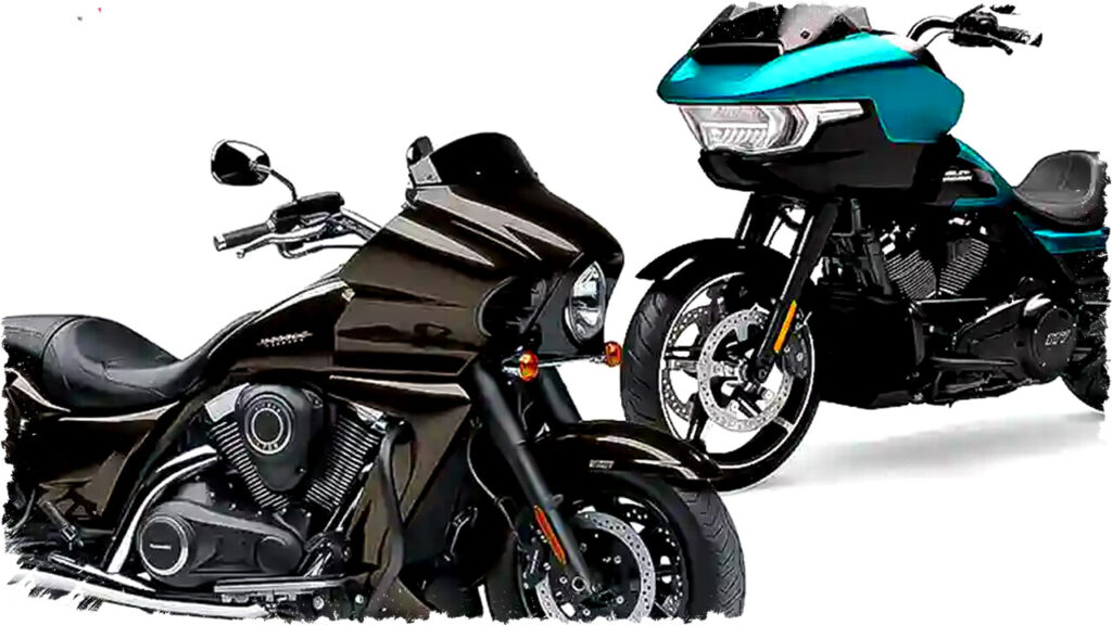 Kawasaki Vulcan 1700 Vaquero vs Harley-Davidson Road Glide: Pilih Bagger Touring Amerika sesuai Gaya dan Budget