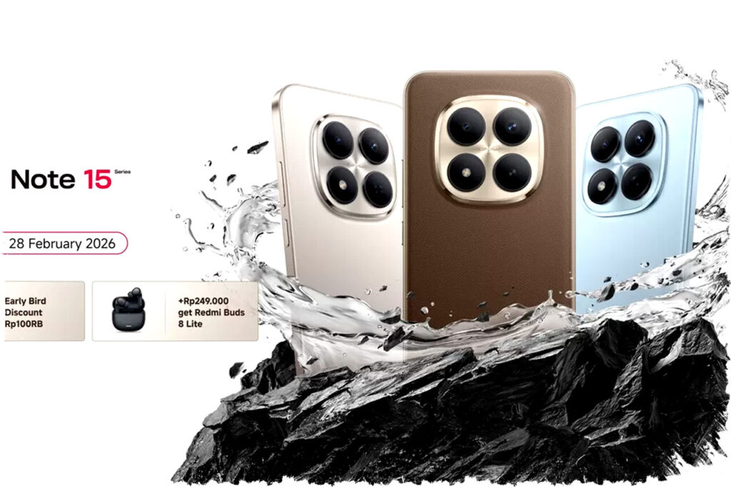 Redmi Note 15 Series Resmi di Indonesia: Layar AMOLED, Kamera 200MP & Performa 5G Snapdragon/MediaTek