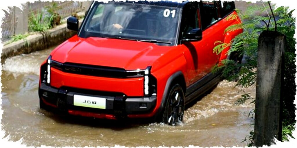 Chery J6 Viral Terobos Banjir Jakarta, Ini Penjelasan Lengkap Bos Chery tentang Keamanan SUV Listrik