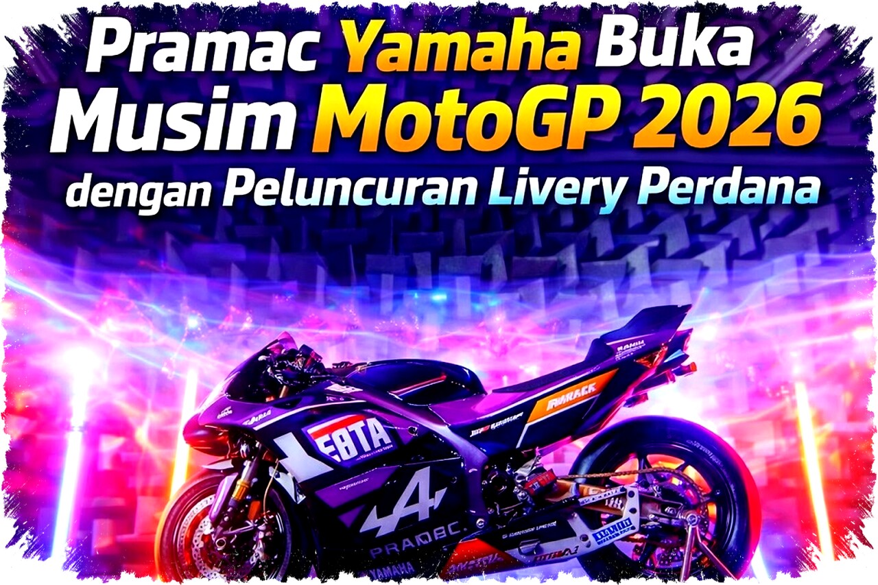 Pramac Yamaha Resmi Luncurkan Livery MotoGP 2026, Awal Baru dengan Mesin V4 dan Duo Pembalap Baru