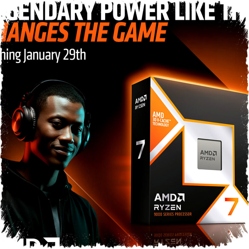Ryzen 7 9850X3D: Chip Gaming Zen 5 dengan Boost Clock 5.6 GHz, Performa Tiga Kali Lipat