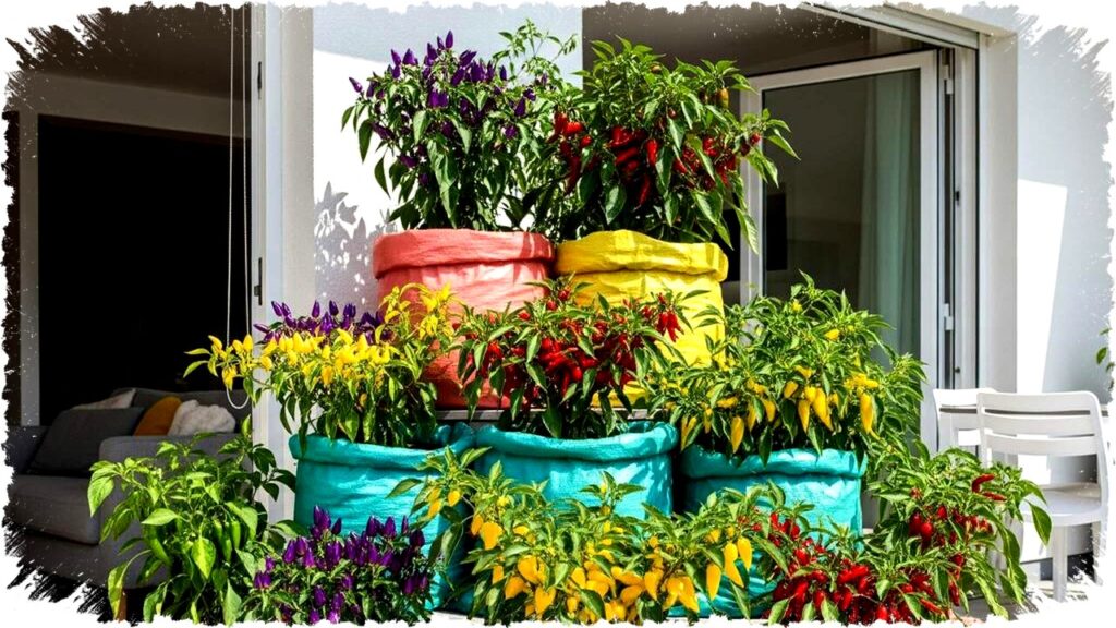 7 Ide Kreatif Kebun Cabai di Karung Beras Bekas untuk Panen Lebat Sepanjang Tahun
