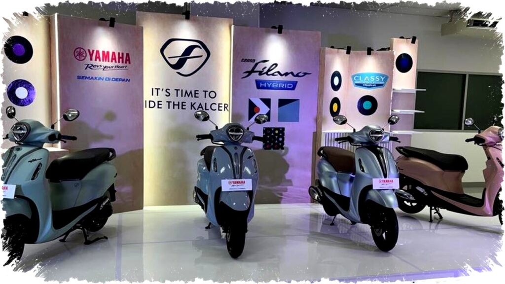 Warna Baru Yamaha Grand Filano & Fazzio Hybrid Bikin Skutik Makin Stylish dan Kalcer!
