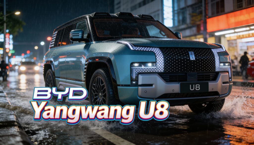 SUV Listrik Rasa Supercar, BYD Yangwang U8 Punya Fitur Mengapung Saat Banjir