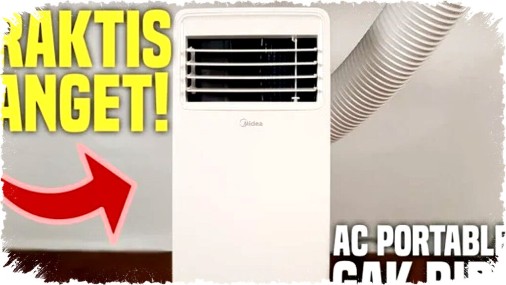 AC Portable Midea Murah 2,8 Juta dengan Plasma Cluster & Tanpa Perlu Bobok Tembok!