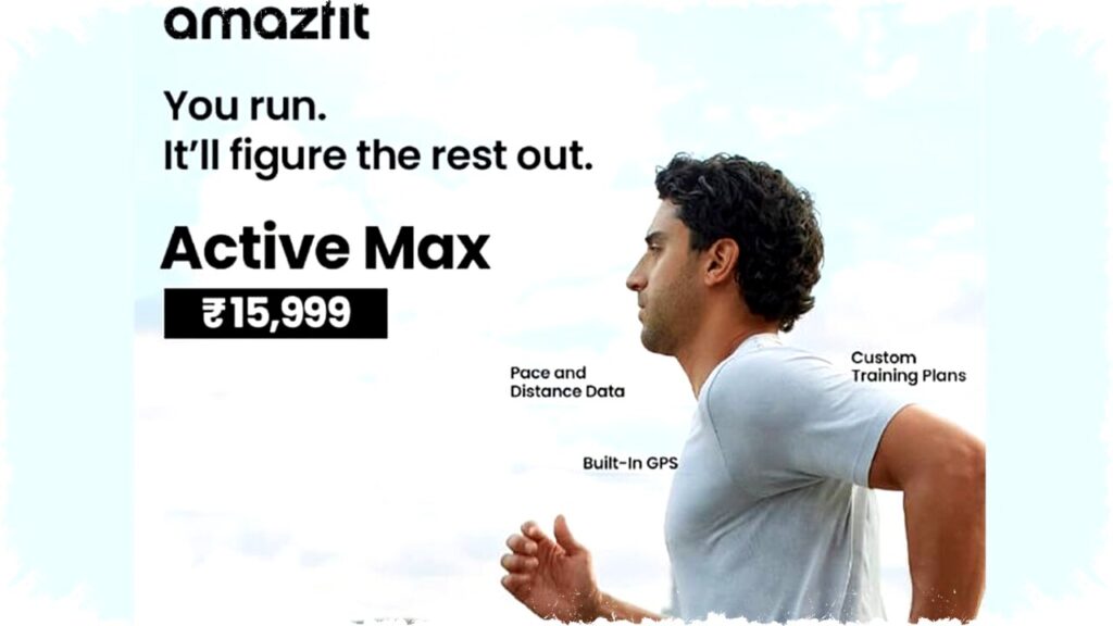 Amazfit Active Max Hadir dengan Layar AMOLED 1,5″, Baterai Tahan Lama, dan 170+ Mode Olahraga