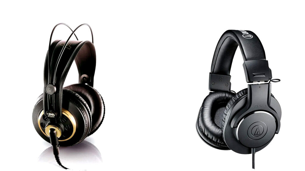 Audio-Technica ATH-M20x vs AKG K240: Pilih Headphone Terbaik untuk Monitoring dan Mixing