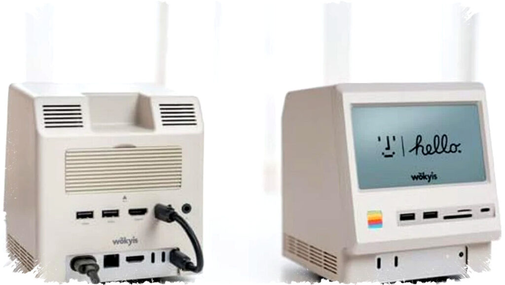 Dock Mac Mini Retro dengan Layar dan Ekspansi SSD, Tambah Port Depan Praktis dan Penyimpanan Baru