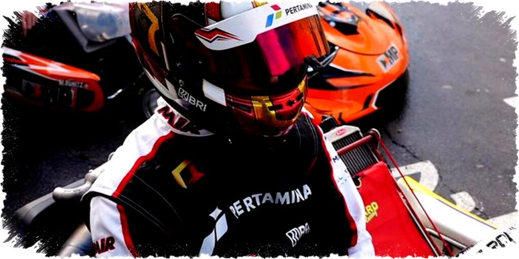 Qarrar Firhand Pebalap Muda Indonesia Raih Pole Position Grup di WSK Super Master 2026 Italia