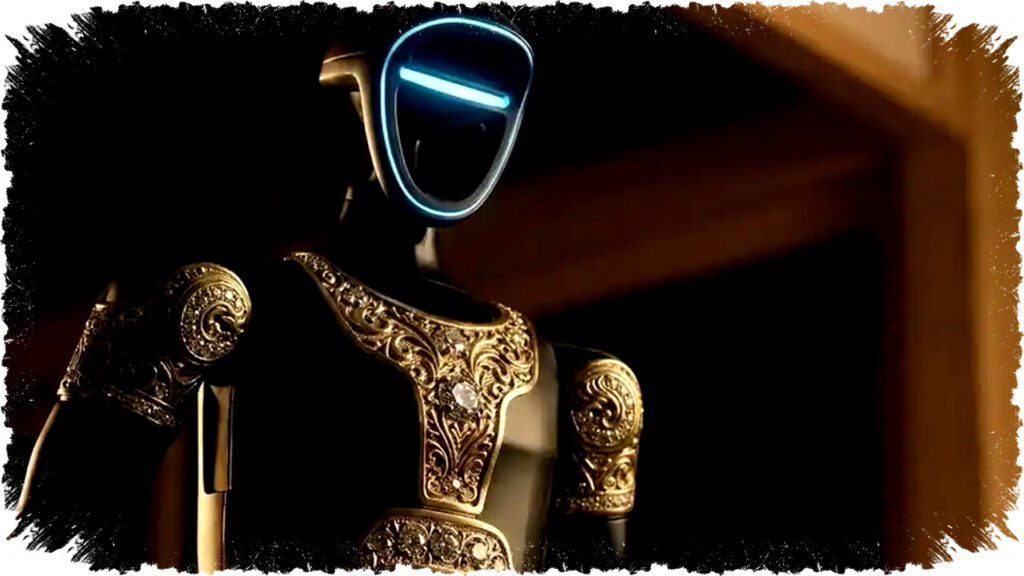 Caviar Rilis Robot Humanoid Berlapis Emas "Aladdin" dengan Desain Mewah Terinspirasi Kisah Arab