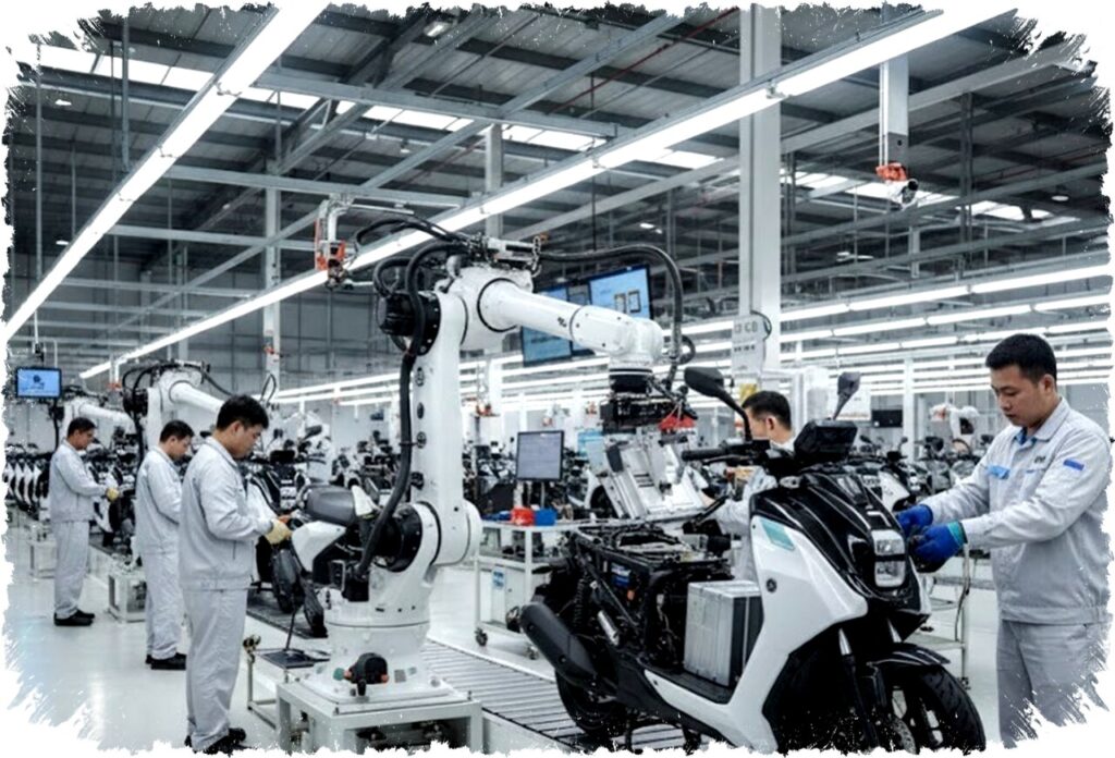 Yamaha EC-06 Resmi Produksi Massal, Motor Listrik dengan Jarak Tempuh 160 Km dan Fitur Canggih