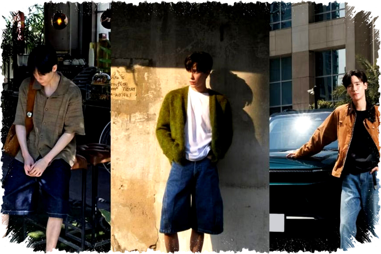 10 Inspirasi Padu Padan Outfit Earth Tone ala Junior Panachai, Stylish dan Versatile!