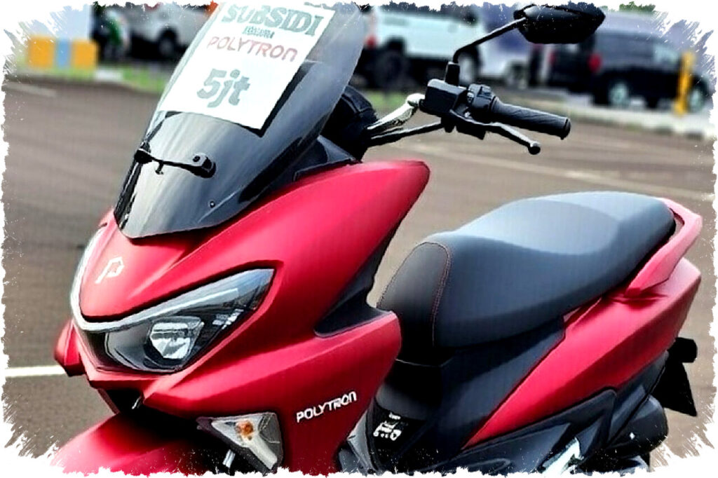 SIMAK! Motor Listrik Polytron Vox R Harga Rp20 Jutaan, Jarak 130 km & Kecepatan 95 Km/jam