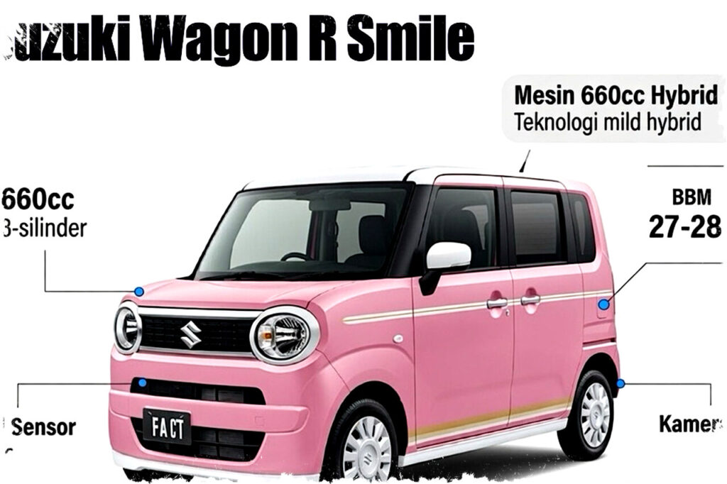 Suzuki Wagon R Smile Saingan Daihatsu Move Canbus, Mobil Kecil Fungsional Favorit Wanita