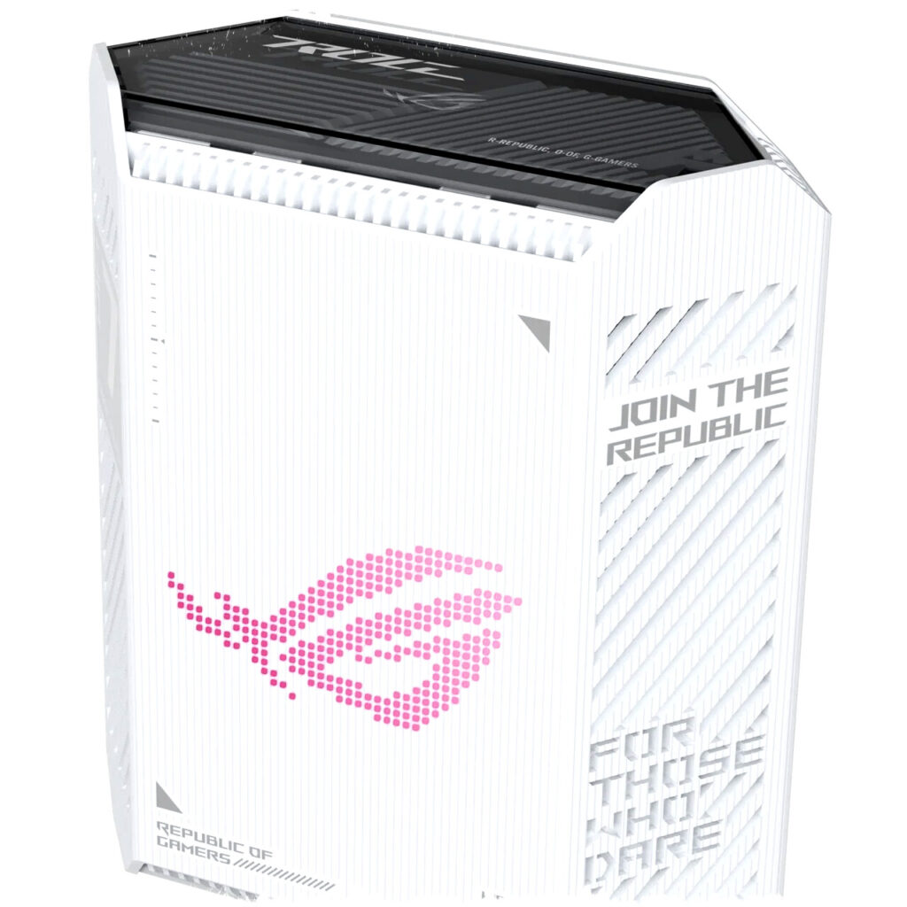 Asus ROG Strix GS-BE7200 Router WiFi 7 Gaming Cepat 7,2 Gbps dengan Port Ethernet 2,5 Gbps