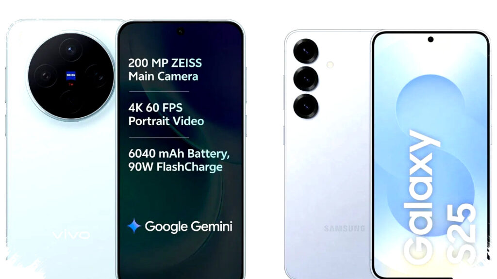 Vivo X300 vs Samsung Galaxy S25: Perbandingan Kamera, Siapa Punya Setup Terbaik?