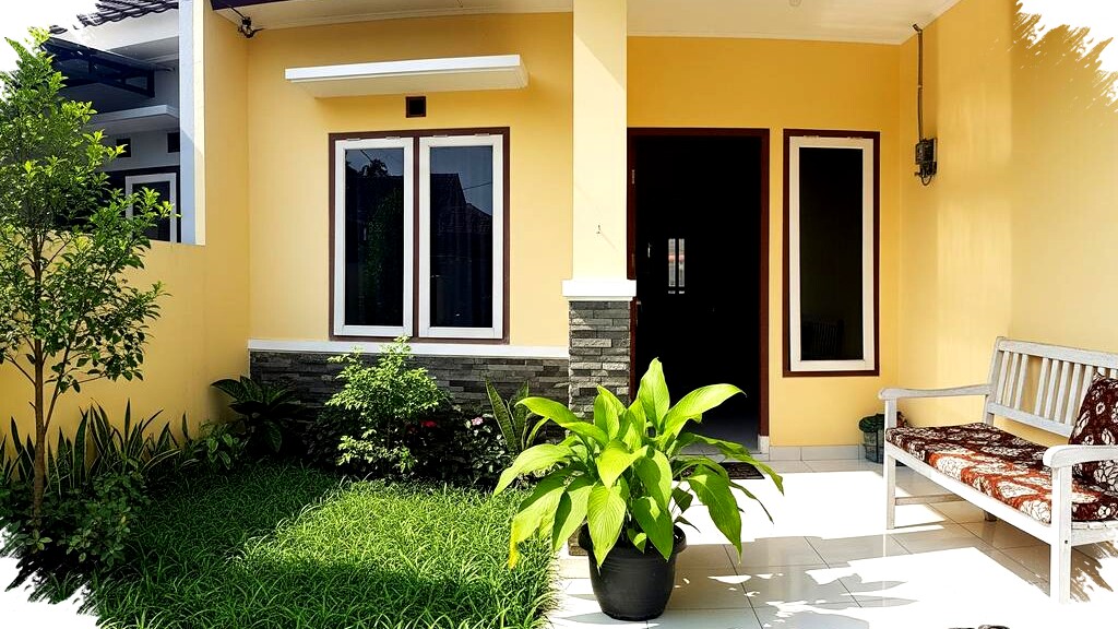 Desain Teras Rumah Subsidi Kecil Tapi Asri, Tetap Sejuk Tanpa Renovasi Mahal dan Ribet