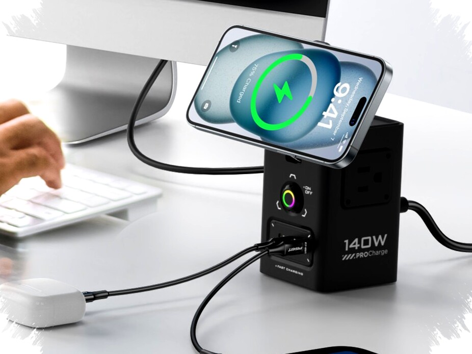 Pisen Hadirkan Charger All-in-One 140W dengan Output AC, USB-C, dan Pengisian Nirkabel Magnetik