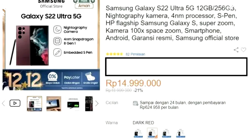 Harga Samsung Galaxy S22 di Indonesia: Spesifikasi Unggulan, Varian, & Tren Fluktuasi Terbaru 2026 Harga Samsung Galaxy S22 di Indonesia: Spesifikasi Unggulan, Varian, & Tren Fluktuasi Terbaru 2026