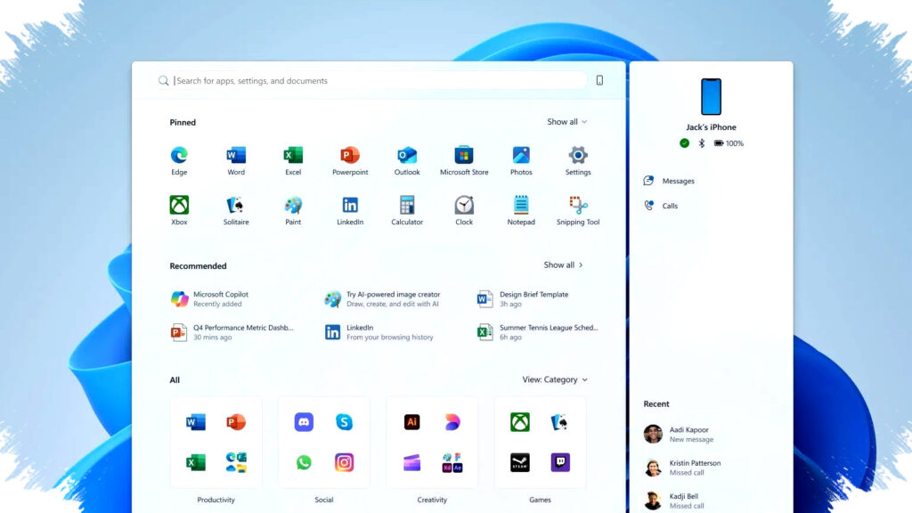 Microsoft Luncurkan Start Menu Redesain Windows 11 dengan Tampilan All Apps Baru, Ini Fitur Lengkapnya