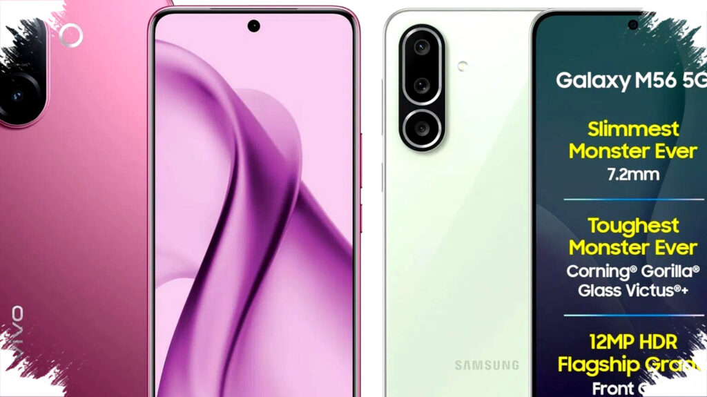 Vivo V60e vs Samsung Galaxy M56: Mana Ponsel dengan Performa Kamera Lebih Unggul?
