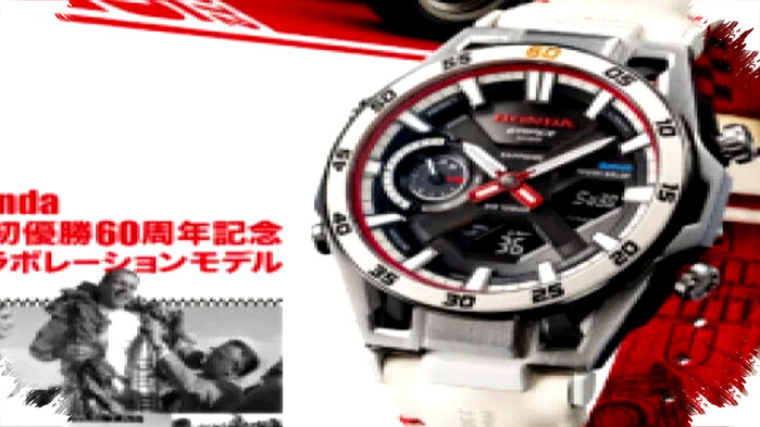 Casio Edifice Honda F1 RA272: Detail Eksklusif Jam ECB-2300HR-1A Edisi 60 Tahun Kemenangan F1