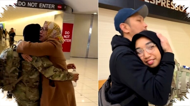 Viral Kisah WNI Tangerang Gabung Tentara AS, Momen Haru Pisah dengan Keluarga di Bandara