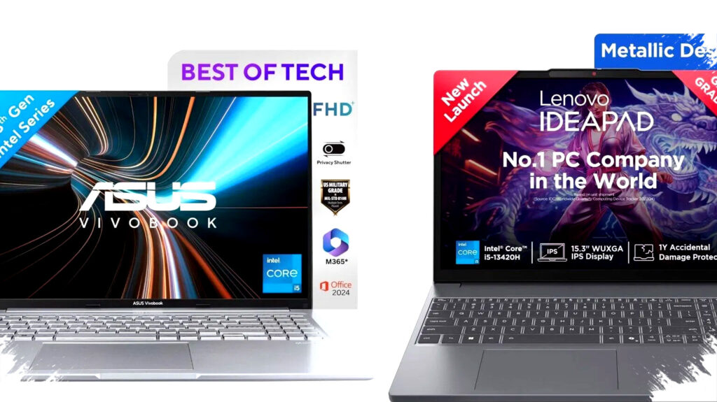 ASUS Vivobook 16 vs Lenovo IdeaPad Slim 3: Pilihan Laptop Performa Tinggi dengan Desain dan Daya Tahan Baterai Optimal