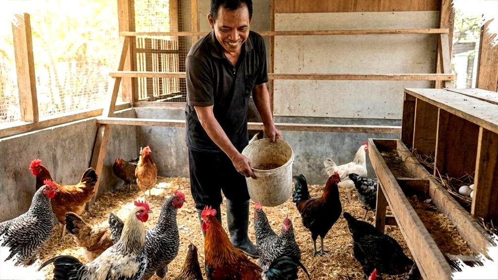 Rahasia Ayam Kampung Cepat Besar dengan Limbah Hijauan Fermentasi Tanpa Pakan Pabrik Rahasia Ayam Kampung Cepat Besar dengan Limbah Hijauan Fermentasi Tanpa Pakan Pabrik