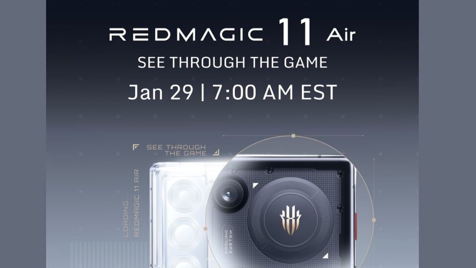 RedMagic 11 Air Resmi Meluncur 29 Januari: Snapdragon 8 Elite & Baterai 7.000mAh Unggulan