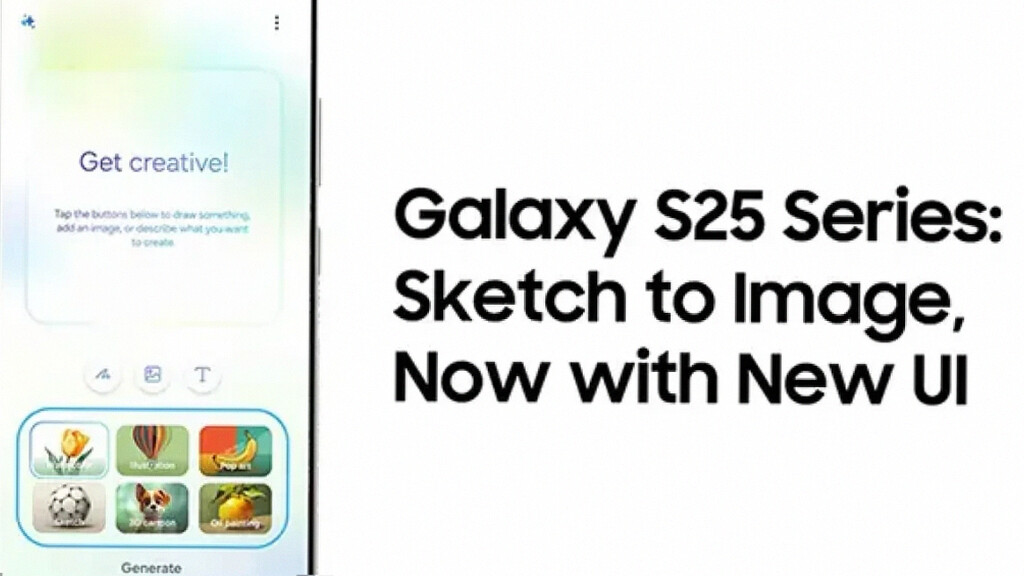 Samsung Galaxy S25 Series: Ubah Teks, Foto, dan Sketsa Jadi Karya Visual Menawan dengan AI Canggih