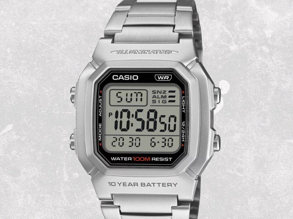 Casio Rilis Jam Tangan Digital Baru dengan Tali Metal dan Layar Kotak, Segera Hadir di Berbagai Negara