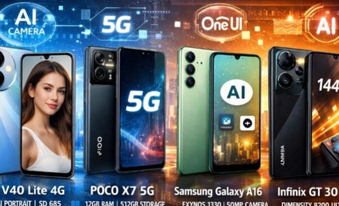 Rekomendasi HP AI Terbaik 2026 Rp3 Jutaan: Vivo, POCO, Samsung & Infinix dengan Spesifikasi Lengkap