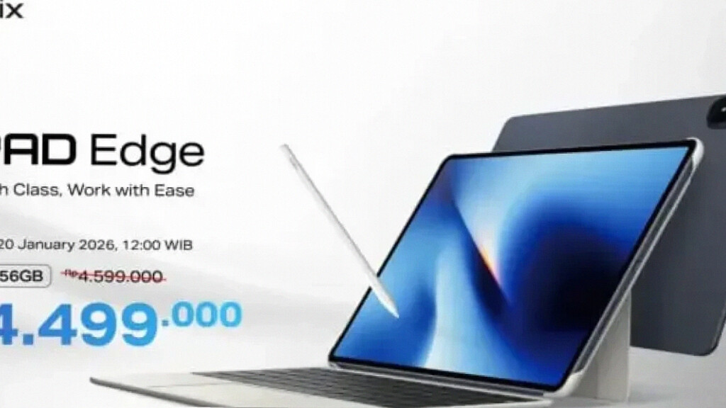Infinix XPAD Edge Resmi Hadir di Indonesia: Tablet 13 Inci Tipis Snapdragon 685 + Keyboard Gratis