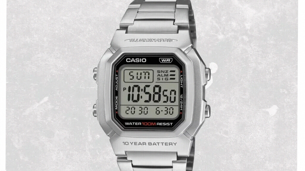 Casio W-800HD-1AV Meluncur di Eropa: Jam Digital Tahan Air 100m dengan Baterai 10 Tahun Harga €49,90