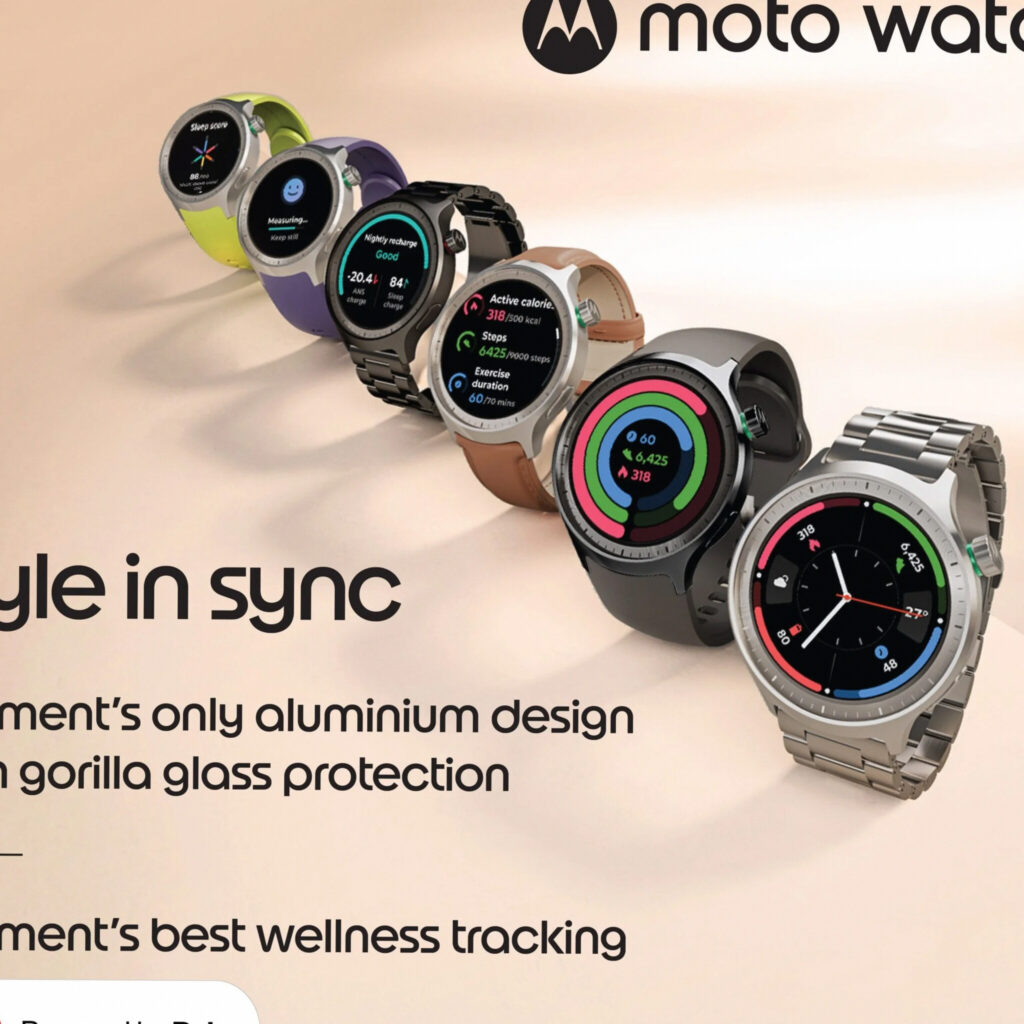 Moto Watch Rilis 23 Januari, Hadir dengan Fitur Fitness dari Polar