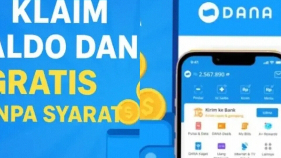Klaim Saldo DANA Gratis Langsung Cair, Cek Reward Menarik di Aplikasi Permainan Ini!