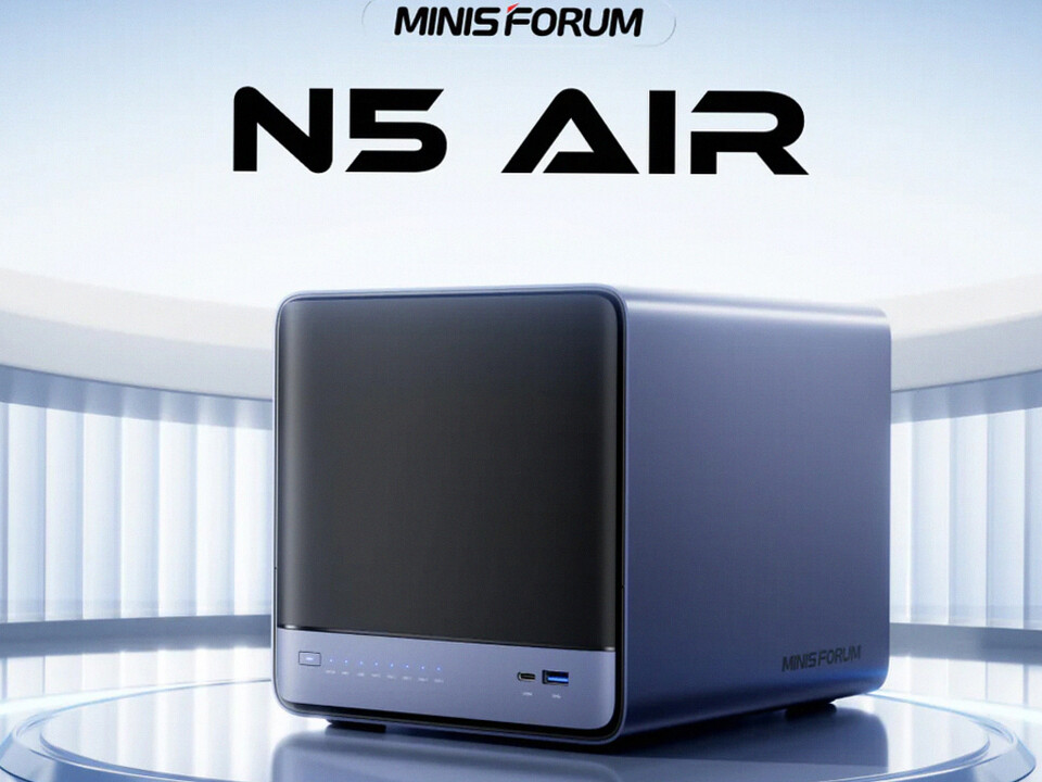 Minisforum N5 Air NAS Resmi Dirilis: Fitur OCuLink, PCIe Slot & Dukungan 144 TB Storage