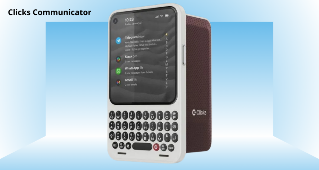 Clicks Communicator Resmi Dirilis: Smartphone Keyboard Fisik Modern Penunjang Produktivitas