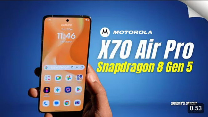 Moto X70 Air Pro Lolos TENAA: Ini Bocoran Spesifikasi Lengkap Jelang Peluncuran