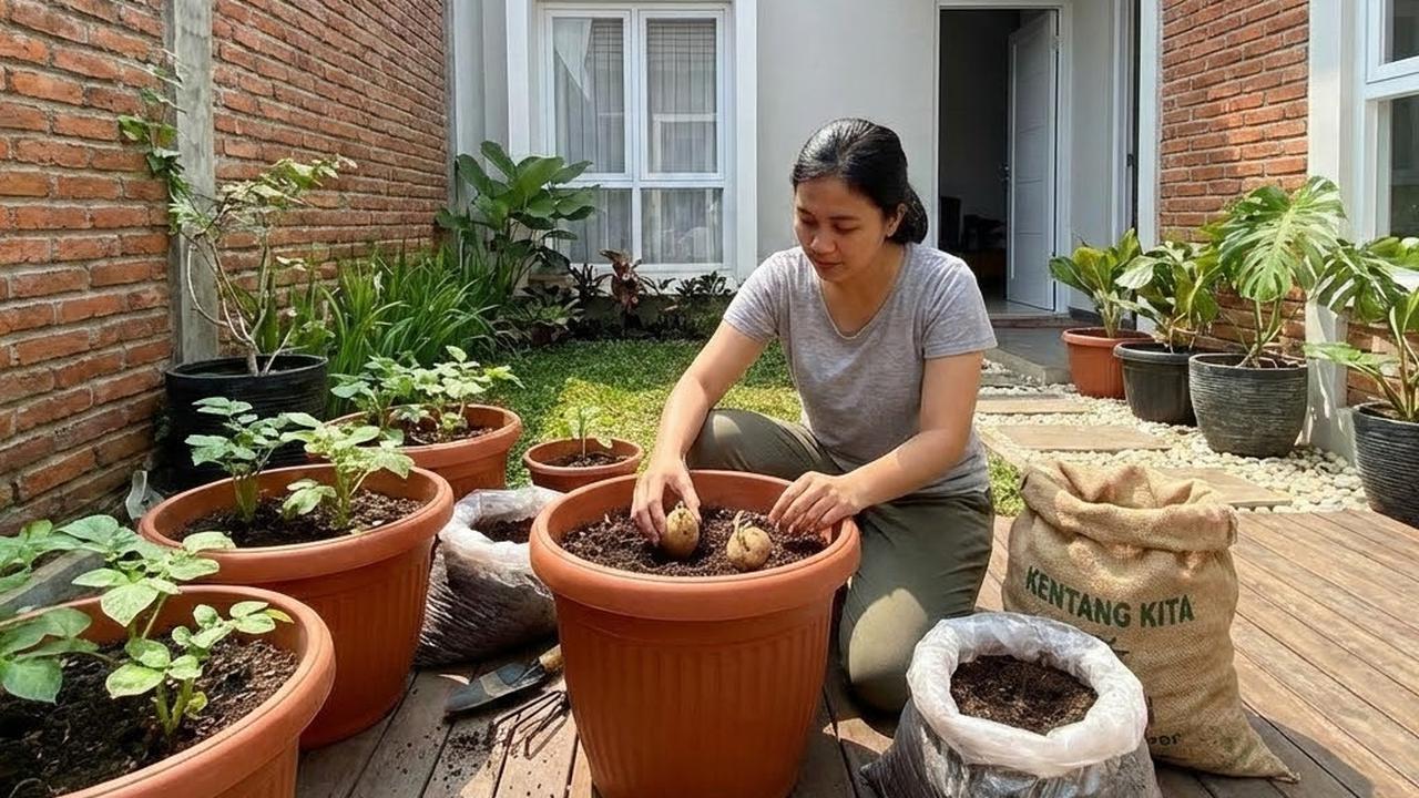 Cara Menanam Kentang dari Umbi di Pot: Rahasia Panen Melimpah dan Mudah Dilakukan!