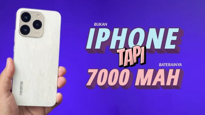 Realme 15T: Smartphone Baterai 7000 mAh, Desain Stylish Mirip iPhone!