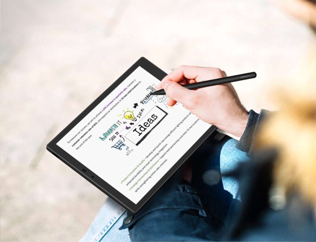 Hannspree Lumo, Tablet Ringkas dengan Layar rLCD yang Jernih Meski di Bawah Sinar Matahari