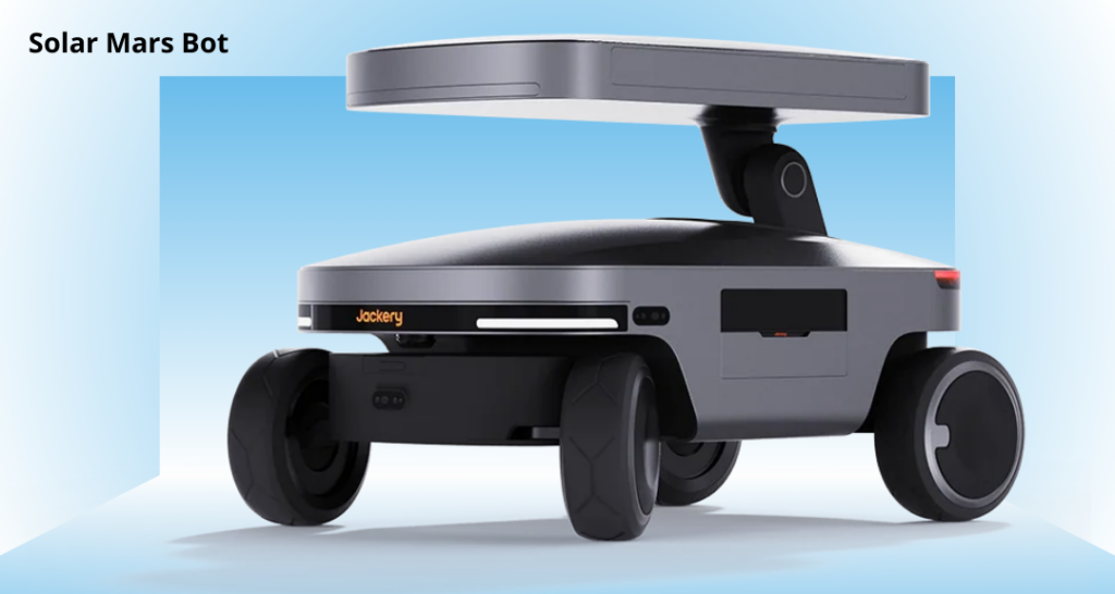 Solar Mars Bot: Robot Powerbank Tenaga Surya Futuristik, Solusi Listrik Bergerak Masa Depan