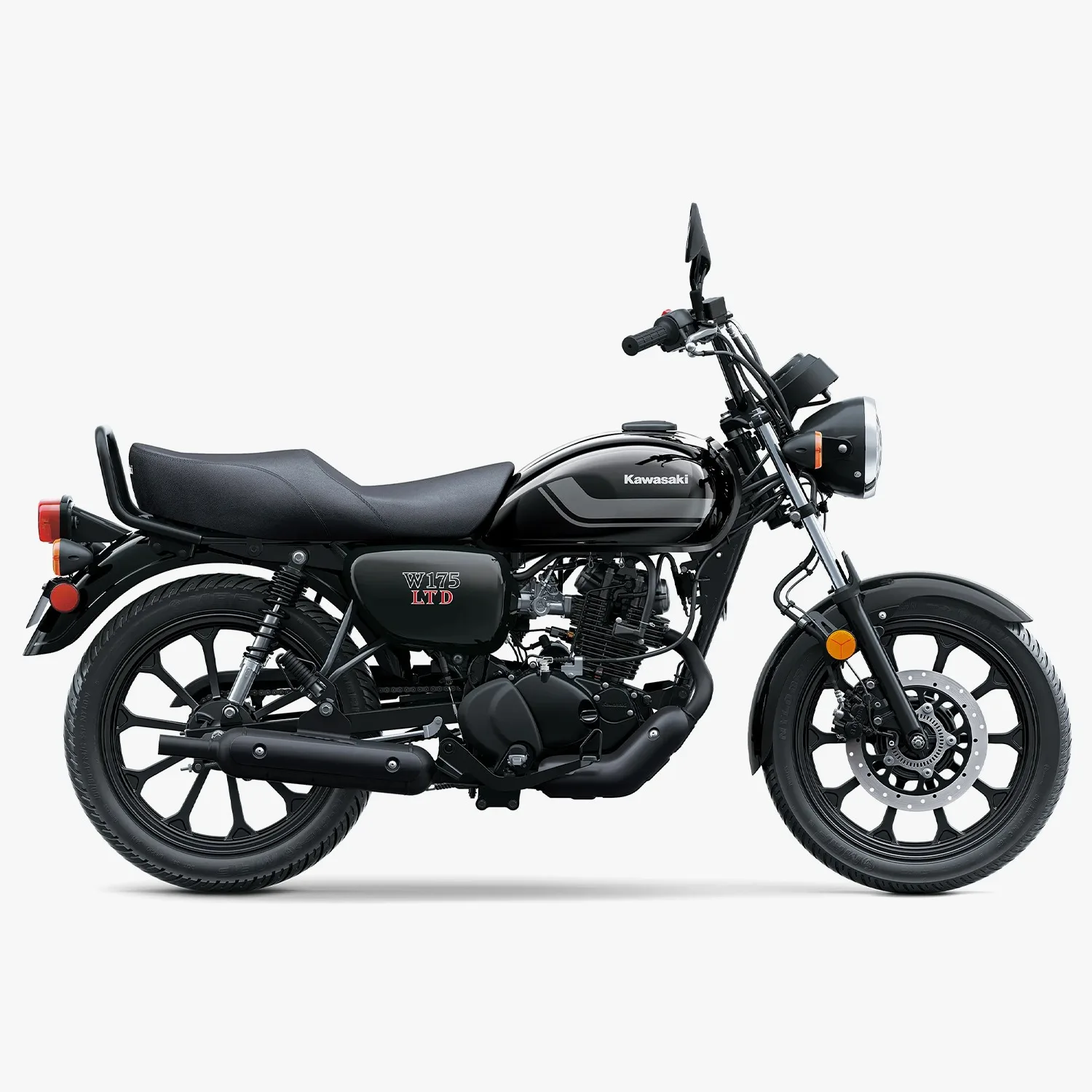 Kawasaki W175 Street 2026 Hadir, Motor Retro dengan ABS dan Injeksi Modern