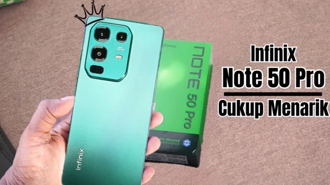 Infinix Note 50 Pro: HP 2 Jutaan dengan AI Canggih Setara Flagship!