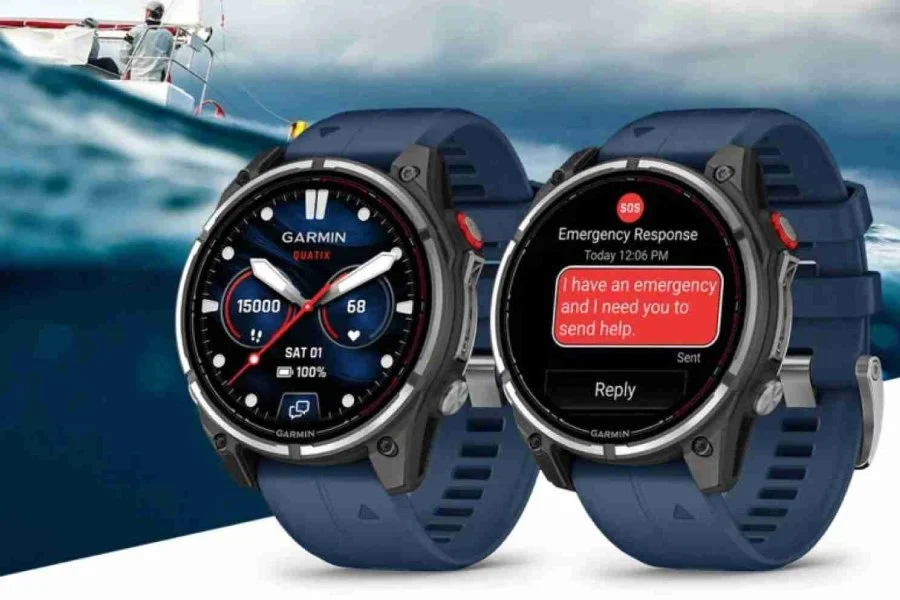 Garmin Rilis quatix 8 Pro: Smartwatch Maritim dengan Baterai 15 Hari & Konektivitas 80km