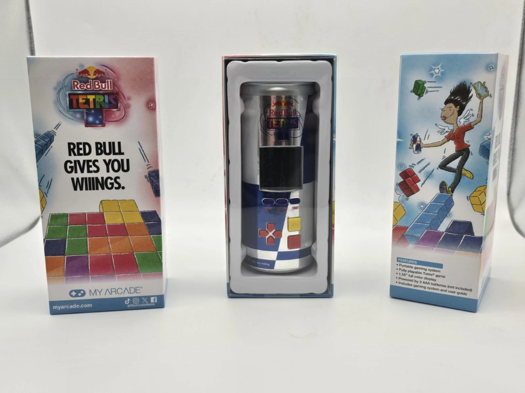 Kaleng Red Bull Edisi Tetris Langka, Harganya Kini Tiga Kali Lipat dari Harga Awal