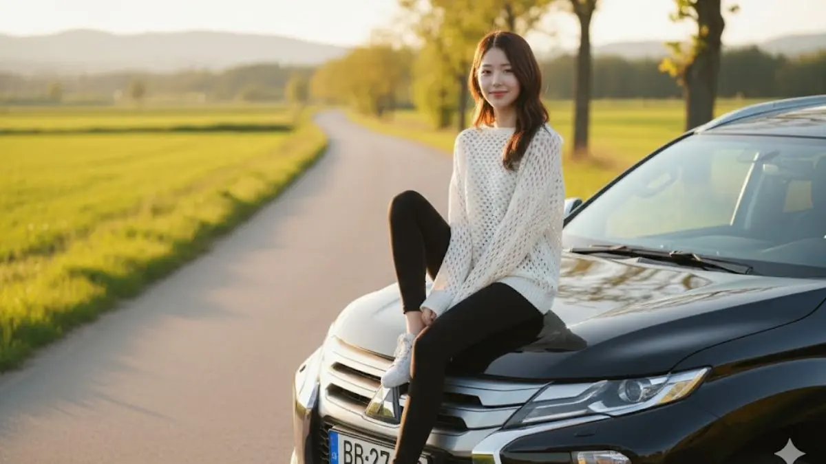 Bikin Foto Naik Mobil Mitsubishi Pajero Sport dengan Prompt Gemini AI, Begini Caranya!
