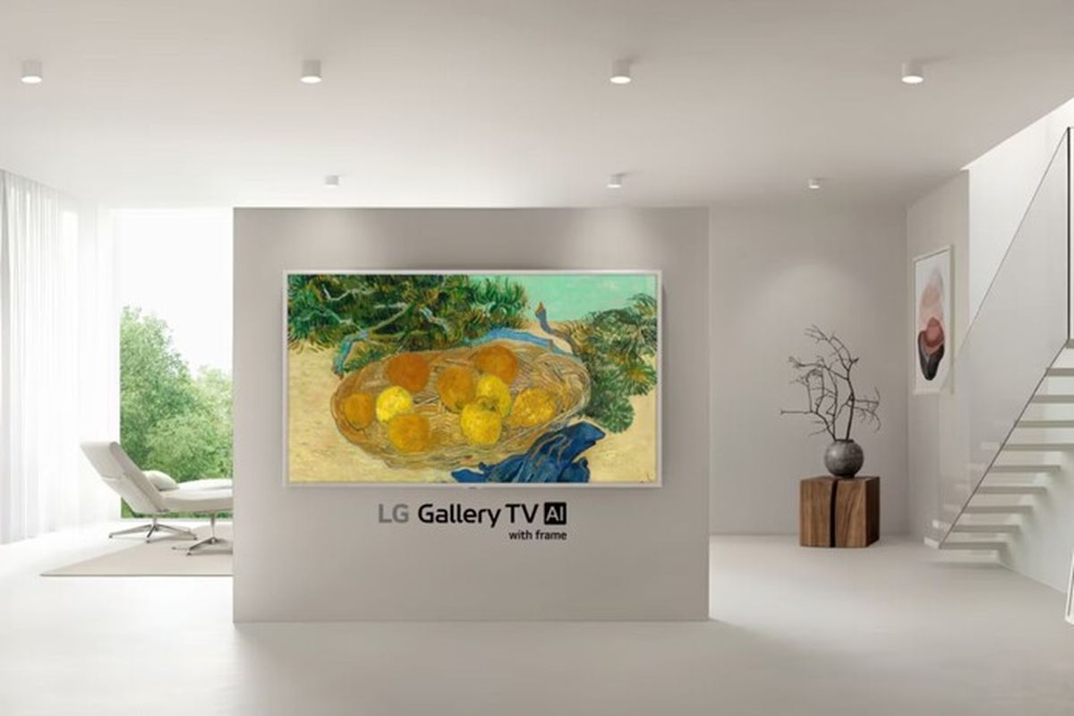 LG Rilis Gallery TV: Inovasi Televisi untuk Menampilkan Karya Seni di Rumah